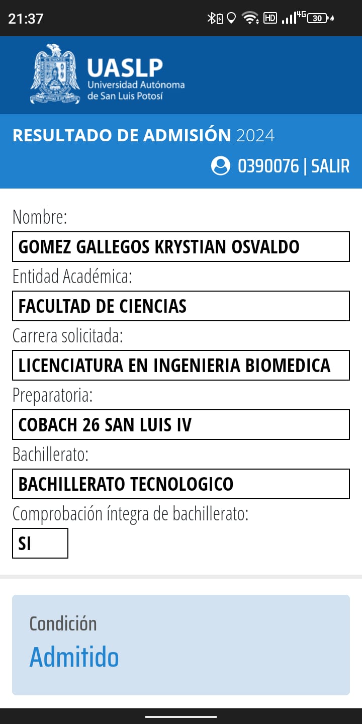 ingenieria biomedica uaslp